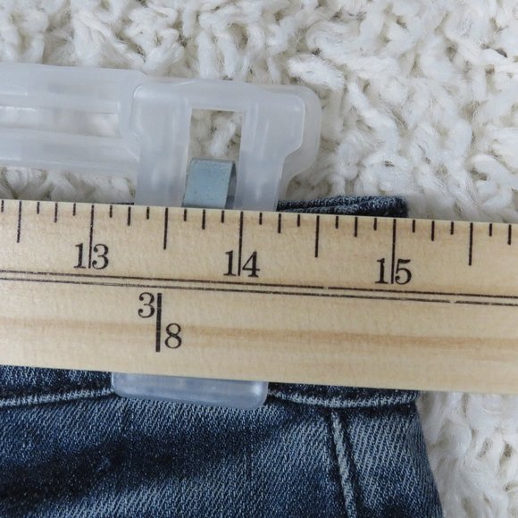 Le Lis Blanc* Women's Jeans Size 40 (Brasil) Original‎ Distressed Flare Bottom - Picture 10 of 13